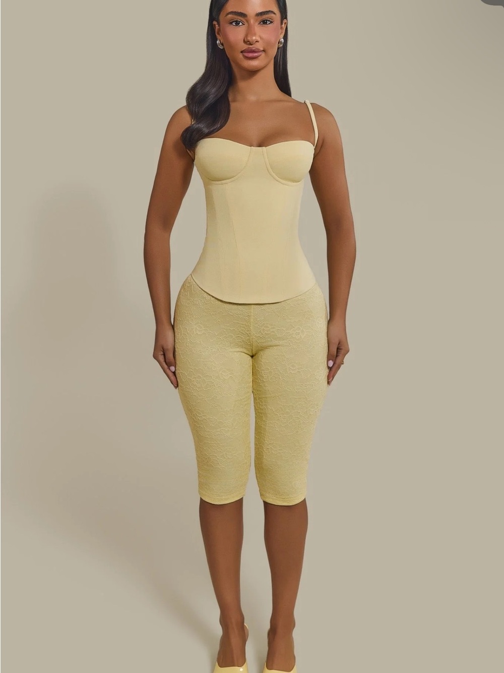 MarsTheLabel Corset &’ Capri Set